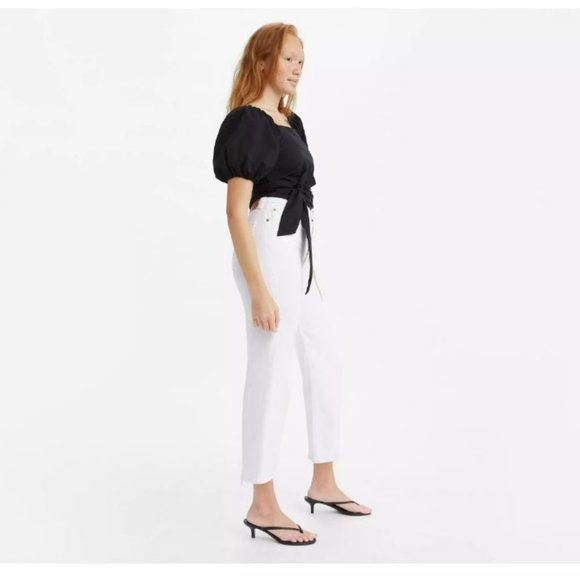 RIBCAGE STRAIGHT ANKLE WOMEN'S JEANS - Picture 2 of 4